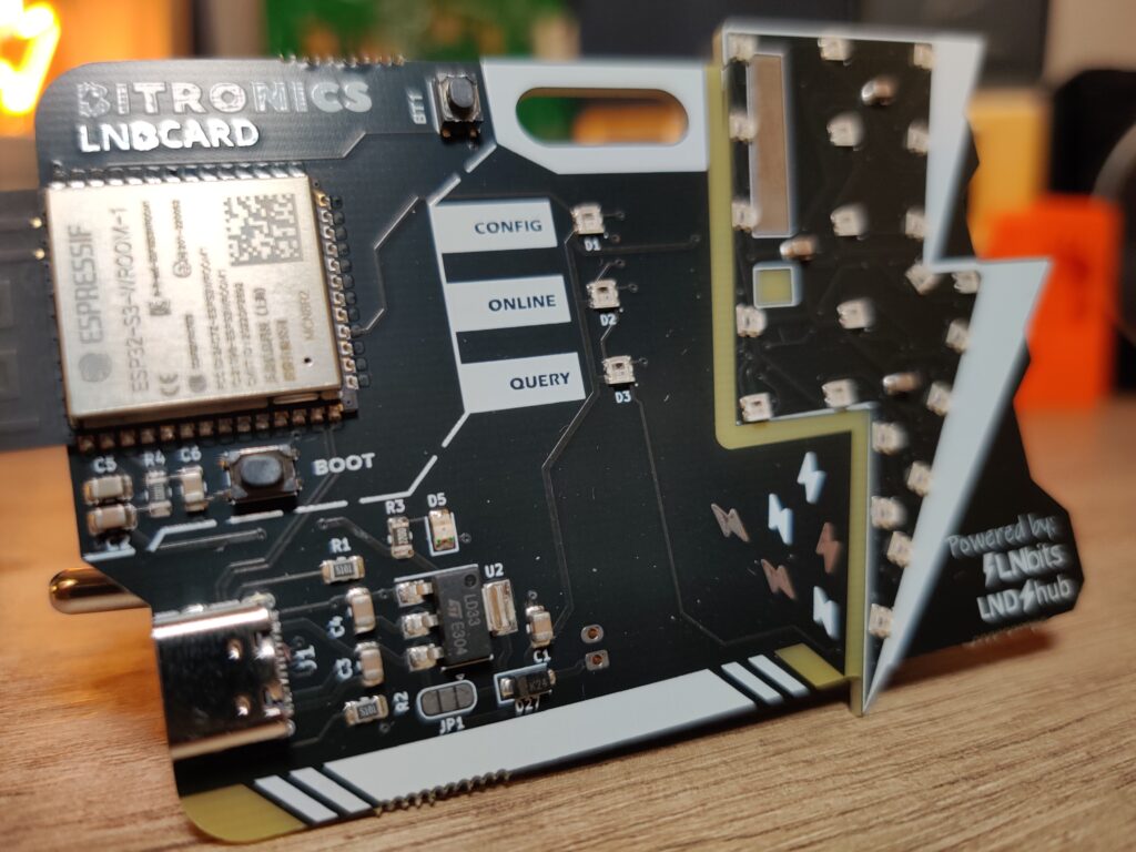 LNBCARD - Shiny bitcoin payments - oldweb.bitronics.store