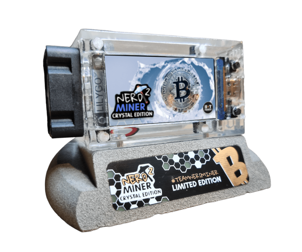 NerdMiner Crystal Edition